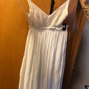 Open back maxi dress